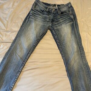 BKE Men's Straight Jeans - Blue